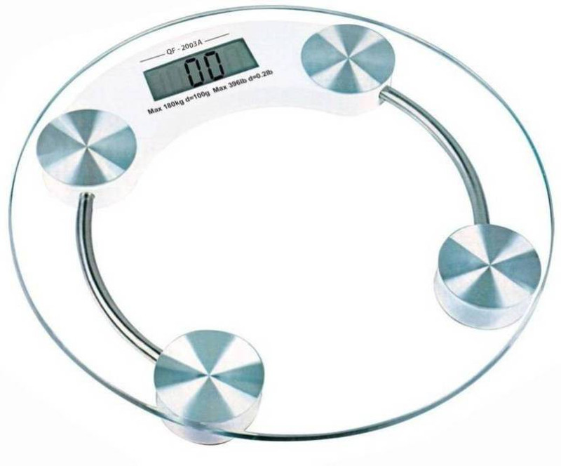 Emmquor 150KG Digital Health Weigh Weighing Scale(transparent)