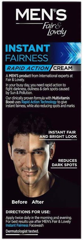 Fair & Lovely Men Anti-Marks Fairness Cream(50 g)