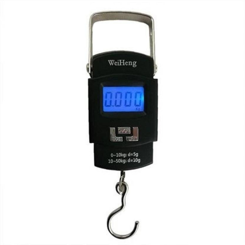 MobFest hanging 50 kg portable kitchen weight scale Weighing Scale(Black)