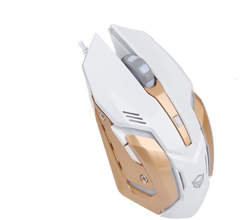 Meetion M915 White Gaming Mouse Wired Optical Gaming Mouse(USB 3.0, USB 2.0, White)