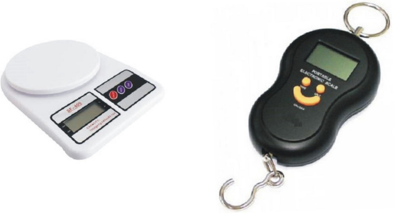 grabit 21 WS GAS CYLINDER LUGGAGE + SF40.0 TABLE TOP Weighing Scale(Multicolor)