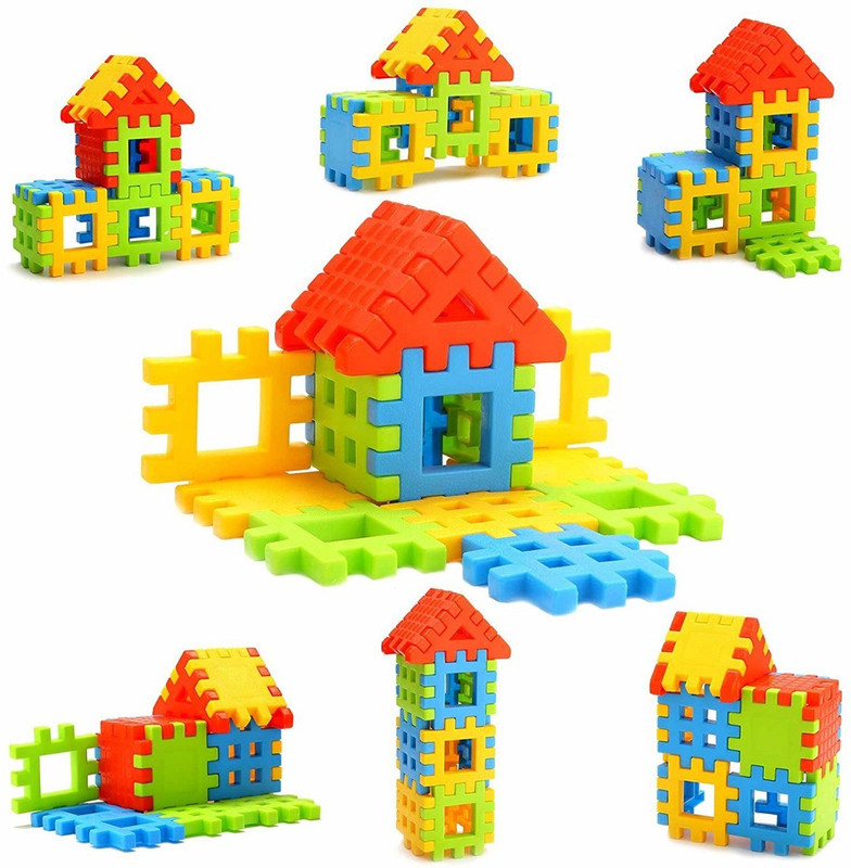 fair Home Building Blocks Toy Set For Kids(Multicolor)