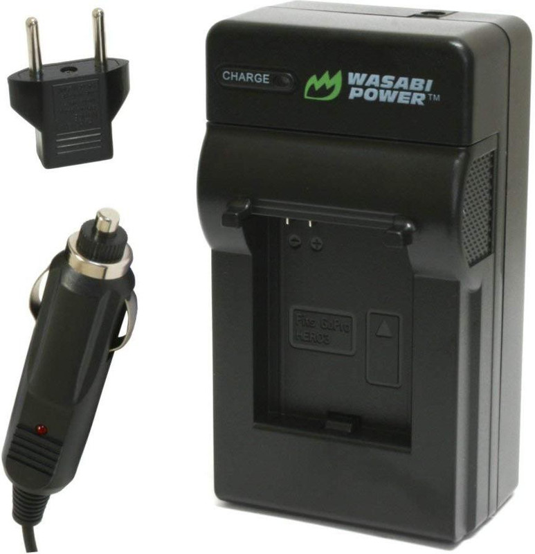 Wasabi Power LCH-Hero3-001 Camera Battery Charger(Black)