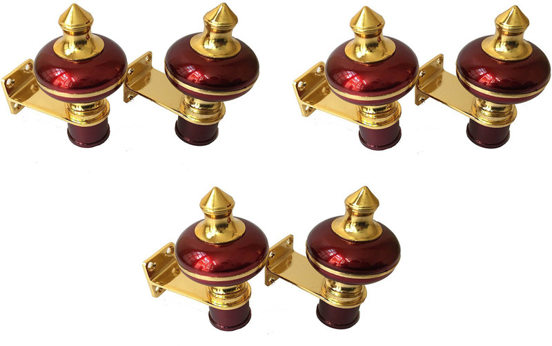 boruz Maroon Rod Rail Bracket