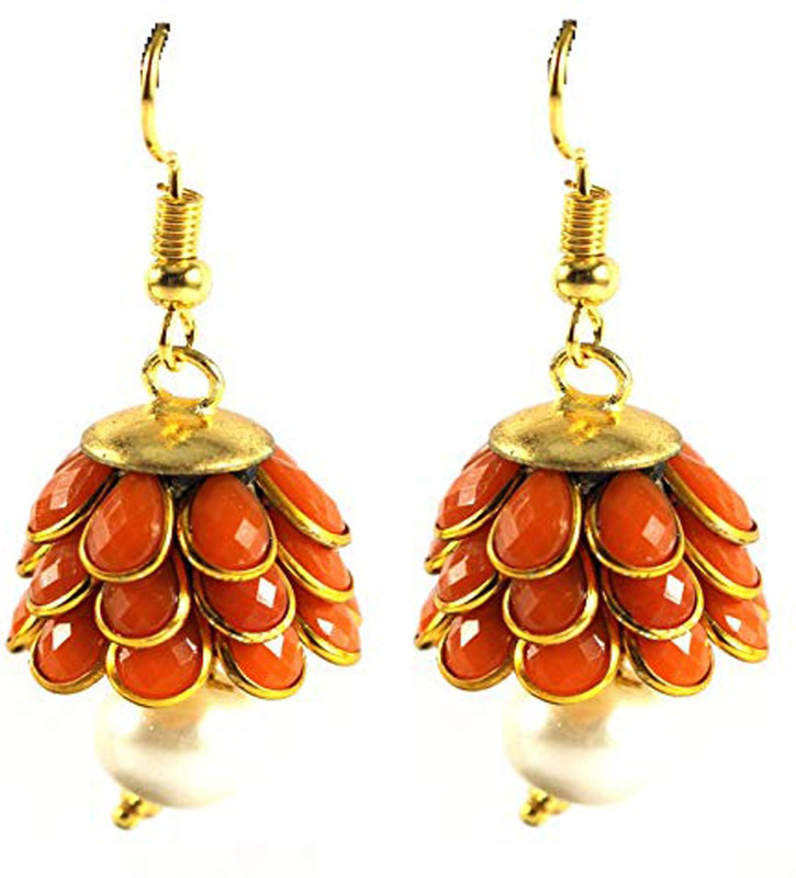 shauru fashion Pearl Alloy Drops & Danglers