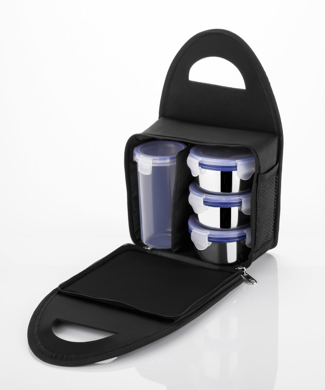 kkart Royal 3 Containers Lunch Box(1000 ml)