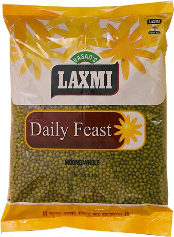 Laxmi Unpolished Green Moong Dal (Whole)(1 kg)