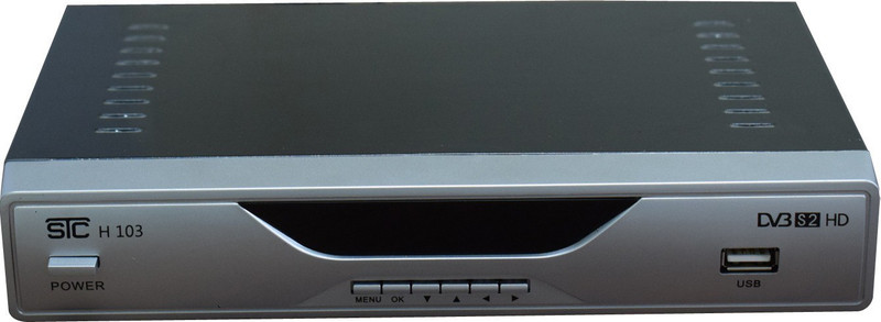 STC Mpeg-4 DTH HD Set Top Box H-103 (2 USB PORT + 1 HDMI PORT) LIFE TIME FREE Plug and Play Satellite Radio