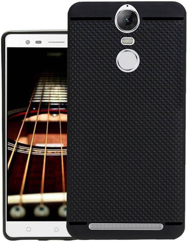 Vyshnomart Back Cover for Lenovo Vibe K5 Note(Black, Shock Proof, Rubber)