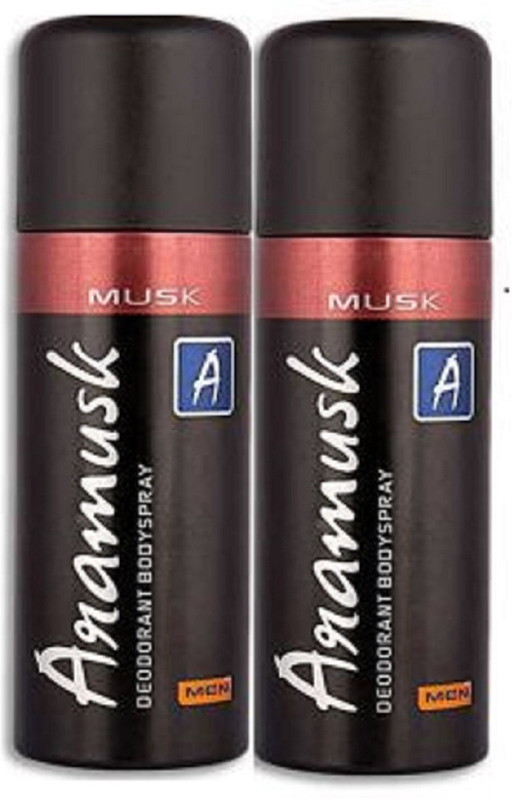 aramusk Musk Deo for Men, 150ml Deodorant Spray  -  For Men(150 ml, Pack of 2)
