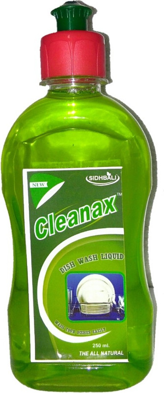 cleanax DISH WASH GEL Dish Cleaning Gel(LEMON, 250 ml)