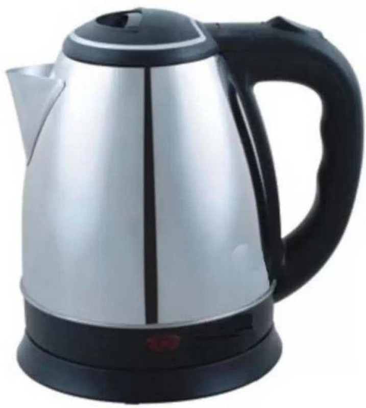 Zeom 1.8 Cordless Electric Kettle Stainless Steel 120V with Automatic Shutoff Electric Kettle Electric Kettle  (1.8 L, Silver) Electric Kettle(1.8 L, Silver)
