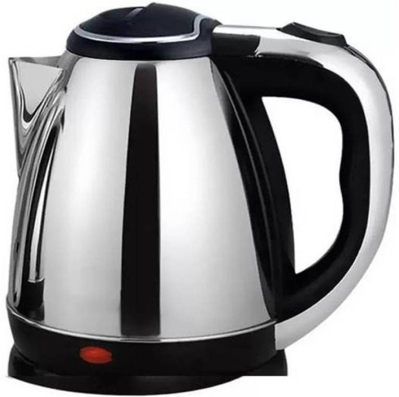 Zeom Cordless Stainless Steel Tea Heater with Auto Shut Off & Boil Dry Protection Electric Kettle (kettle RC-1009) Electric Kettle(1.8 L, Silver)