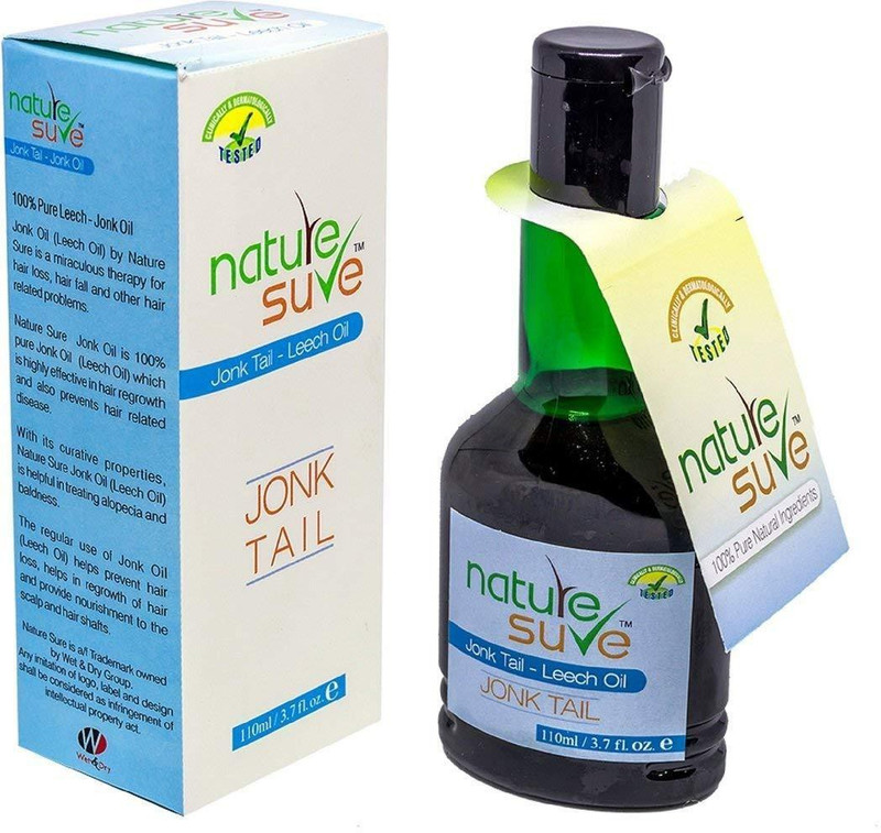 nature sure Jonk & Leech Oil 110 ml Hair Oil(100 ml) Buy Online in