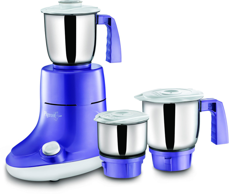 Pigeon Most Admired Brand Domestic 550 W Mixer Grinder(Purple, 3 Jars) Pigeon Most Admired Brand Domestic 550 W Mixer Grinder(Purple, 3 Jars)