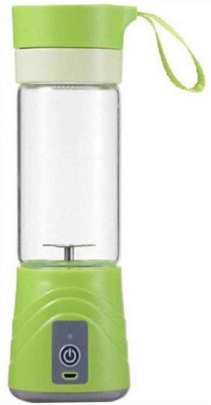 Shree 1 Mini Personal Charge Pattern Juicer Smoothie Blender Fruit Vegetable Juicer Blender Smoothie Shake N Take 1 W Juicer Mixer Grinder(Multicolor, 10 Jars)