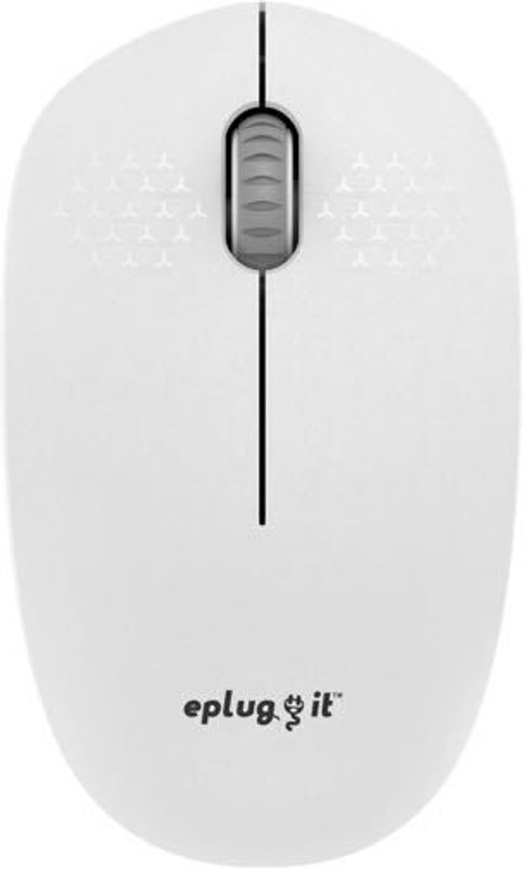 eplugit WM111 W Wireless Laser Mouse(2.4GHz Wireless, White)