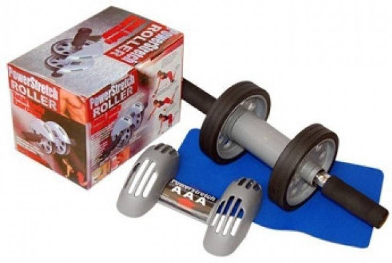 click2buy  PS311 Power Stretch Roller Slider Ab Exerciser Ab Exerciser(Black)
