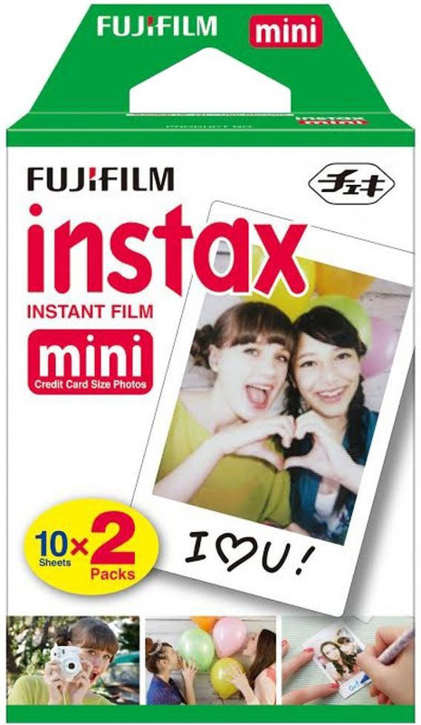 Fujifilm Mini Glossy Film Roll(Yes 800 ISO Pack of 20)
