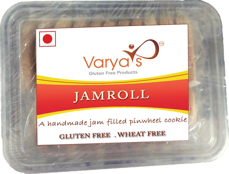 Varya's Gluten Free Jamroll Cookies - 200 Grams(200 g)