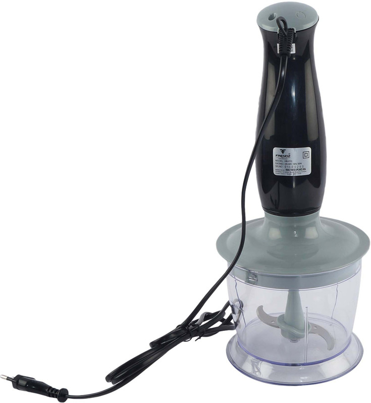 FRENDZ HB-010 300 W Hand Blender(Grey & Black) FRENDZ HB-010 300 W Hand Blender(Grey & Black)