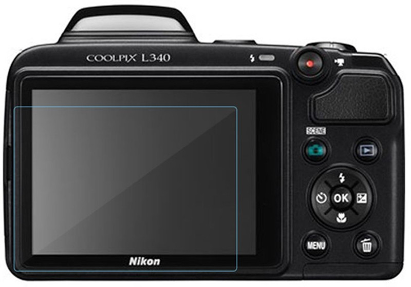 Robobull Tempered Glass Guard for Nikon Coolpix L340(Pack of 1)