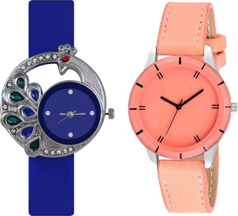 phoenixbirds G 605 ong and F-2 Analog Watch  - For Women