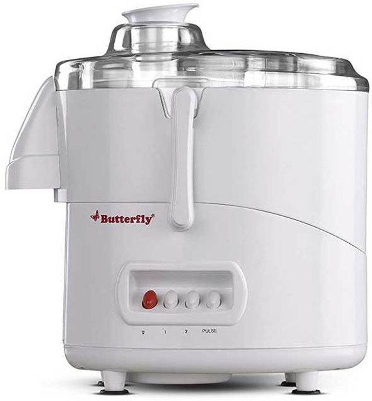 Butterfly Speedy 2 Jar 500 W Juicer Mixer Grinder(White, 2 Jars)