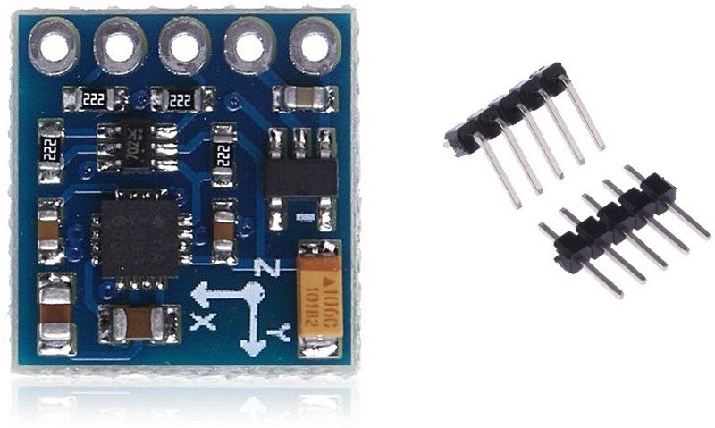 robokitshop GY-271 HMC5883L DIGITAL ELECTRONIC COMPASS 3 AXIS MAGNETIC FIELD SENSOR MODULE Educational Electronic Hobby Kit