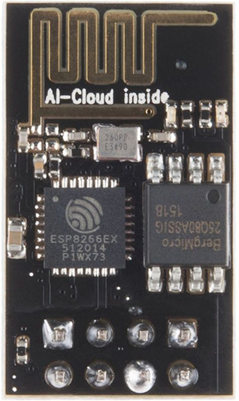 robokitshop ESP8266 Serial WiFi Wireless Module 1Mbyte Flash Memory For IoT Micro Controller Board Electronic Hobby Kit
