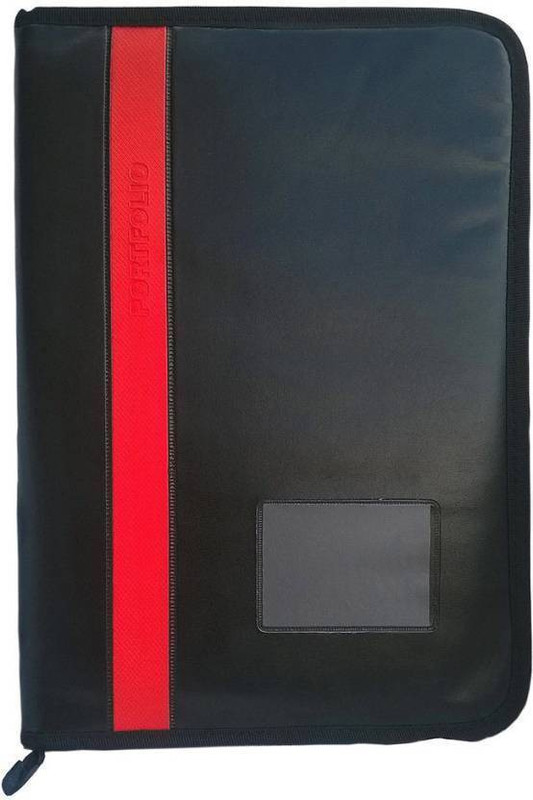 urbancase Leatherette Material Professional Portfolio File Folders For Certificates, Documents Holder A4(Set Of 1, Multicolor)