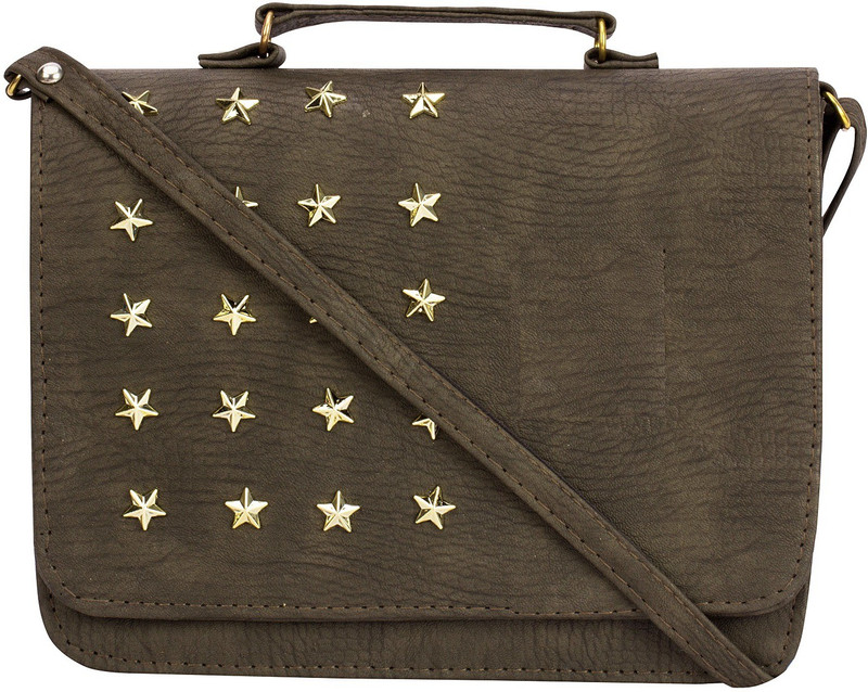 mum Girls Khaki Shoulder Bag