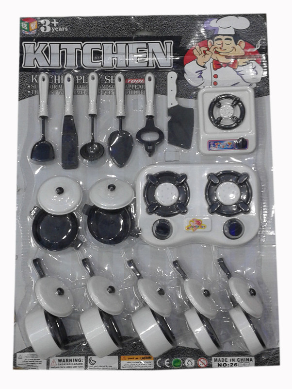 snecha Cute Multicolor Big White kitchen set - Good git item for kids
