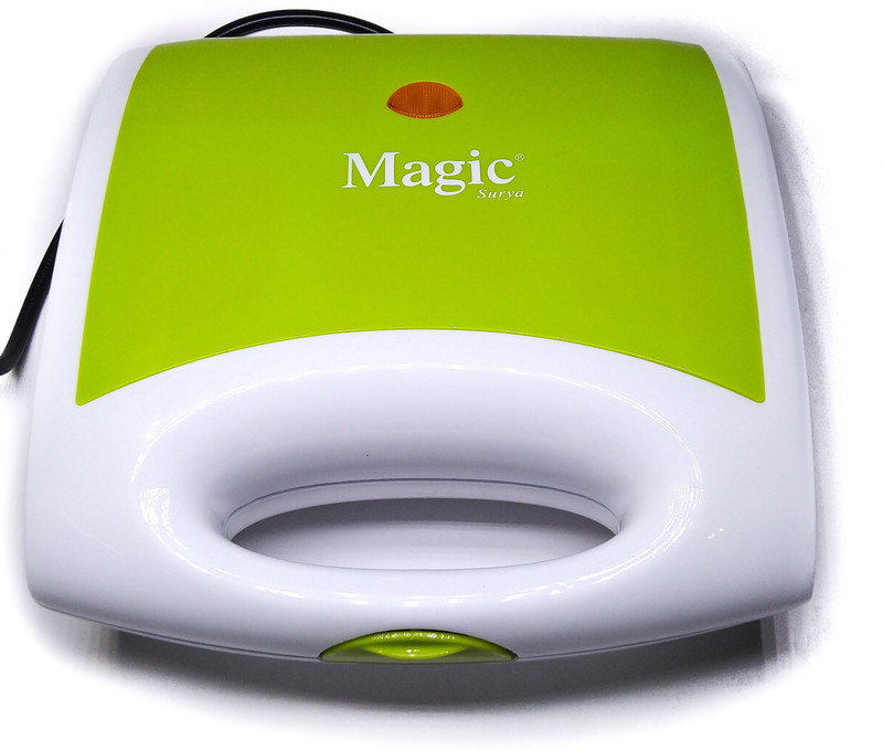 MAGIC SURYA T-101 SANDWICH MAKER 750 W GRILL Grill(Green)