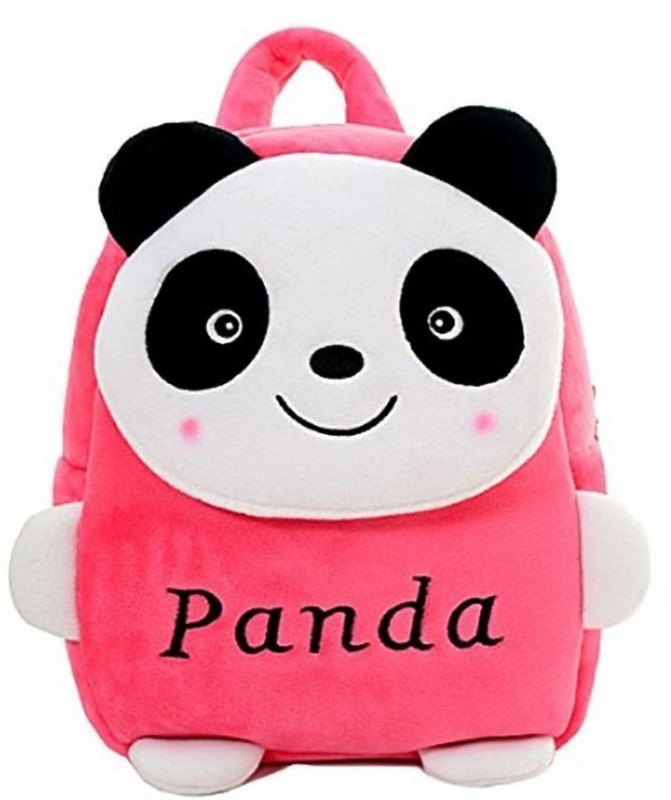 minitrees Pink Panda Kids School/Nursery/Picnic/Carry/Travelling Bag, 2-12 Years , School Bag Waterproof School Bag(White, Pink, 8 L)