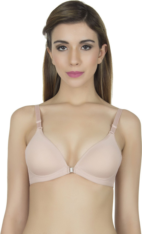 pearlfly byPrish enterprises mannequin Women T-Shirt Lightly Padded Bra(Beige)