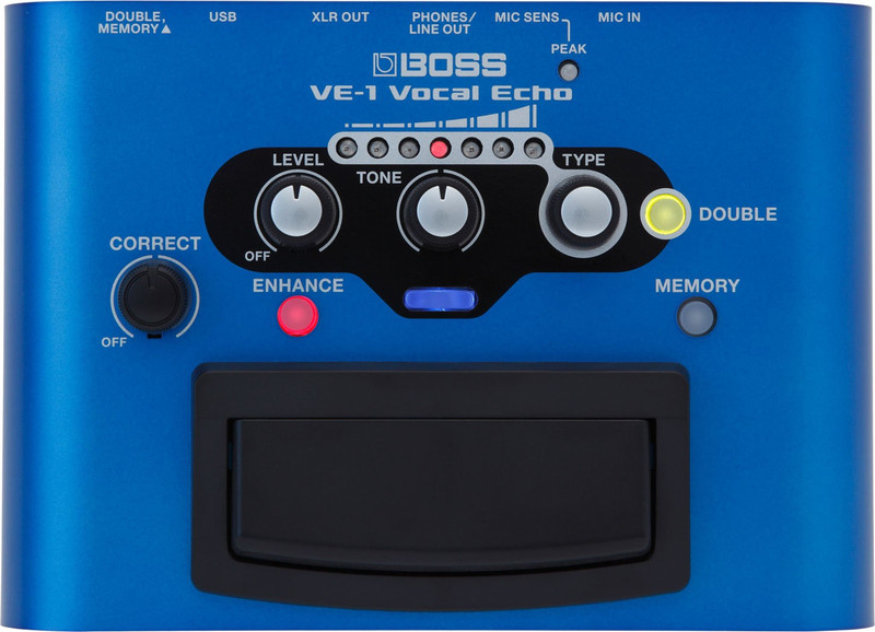 BOSS VE-1 Vocal Echo Damper & Sustain Pedal