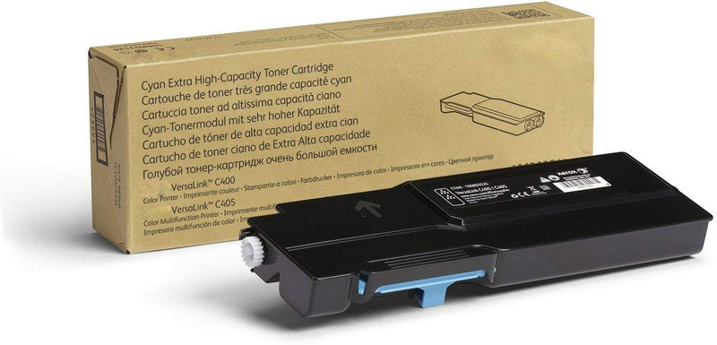 rodex Cyan Extra High Capacity Compatible Toner Cartridge 106R03526 - 8000 pages for use in VersaLink C400/C405 Single Color Ink Toner(Cyan)