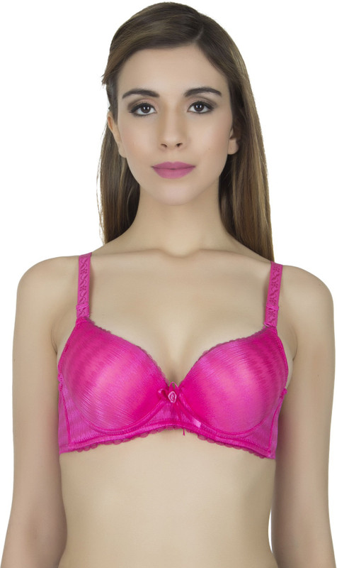 pearlfly byPearlfly mannequin Women, Girls Push-up Heavily Padded Bra(Pink)
