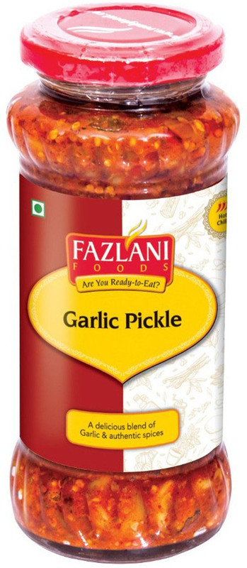 Fazlani Foods Ready To Eat Garlic Pickle(300 g)