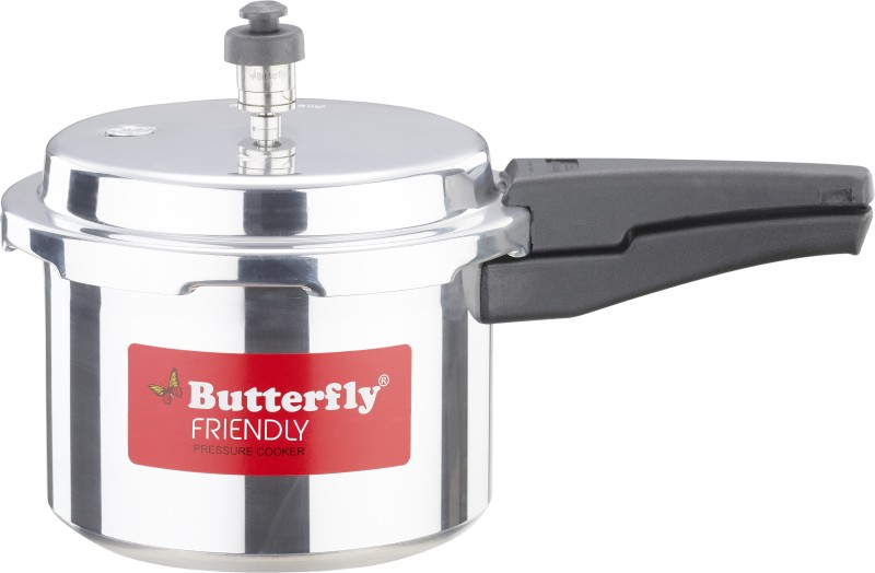 Butterfly Friendly 3 L Induction Bottom Pressure Cooker(Aluminium)