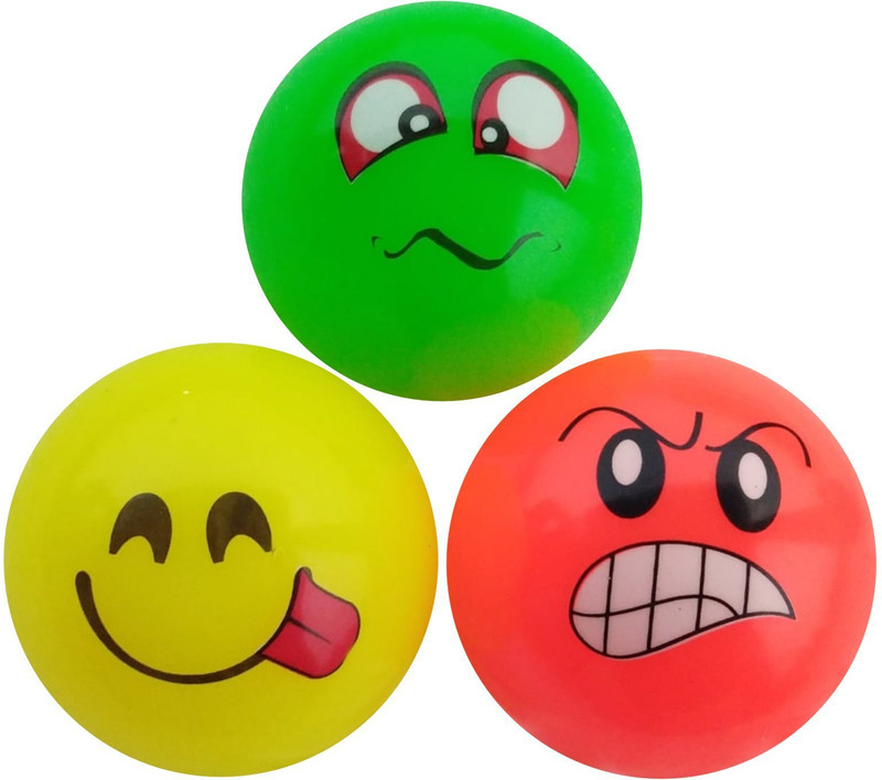 saeko Soft Ball with Fragrance, for Kids, Can be used as Stress Ball and Toy ball also Massage Ball(Pack of 3, Multicolor)