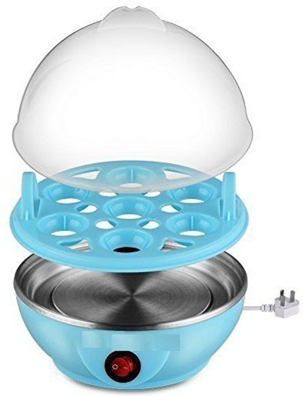 LS Letsshop Electric Eg Electric Steam Boiler019 Egg Cooker(Multicolor, 7 Eggs)