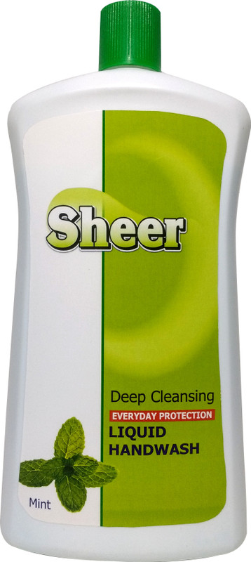 sheer Handwash 900ml Refill Pack (MINT) Bottle(900 ml)