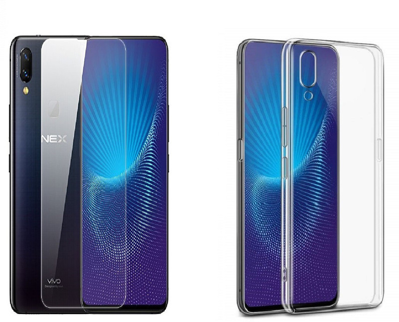 craftech Screen Protector Accessory Combo for Vivo Nex(Transparent)