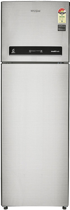 Whirlpool 292 L Frost Free Double Door 4 Star Refrigerator(Cool Illusia Steel, Intellifresh INV 305 ELT 4S)