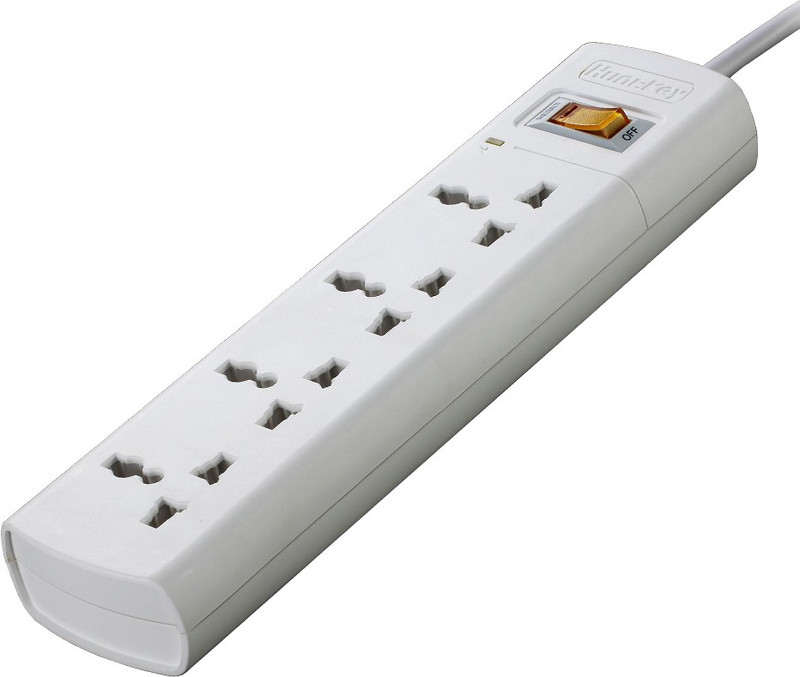 Huntkey SZM404-2 4 Socket Surge Protector(White)