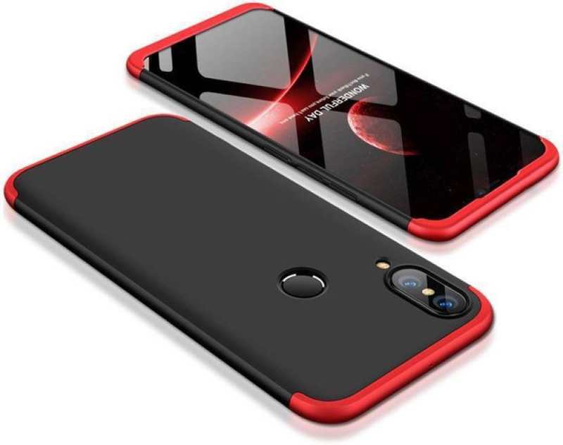 accessories kart Front & Back Case for Honor P20 Lite, Huawei Honor P20 Lite (Red, Rubber, Plastic)(red)