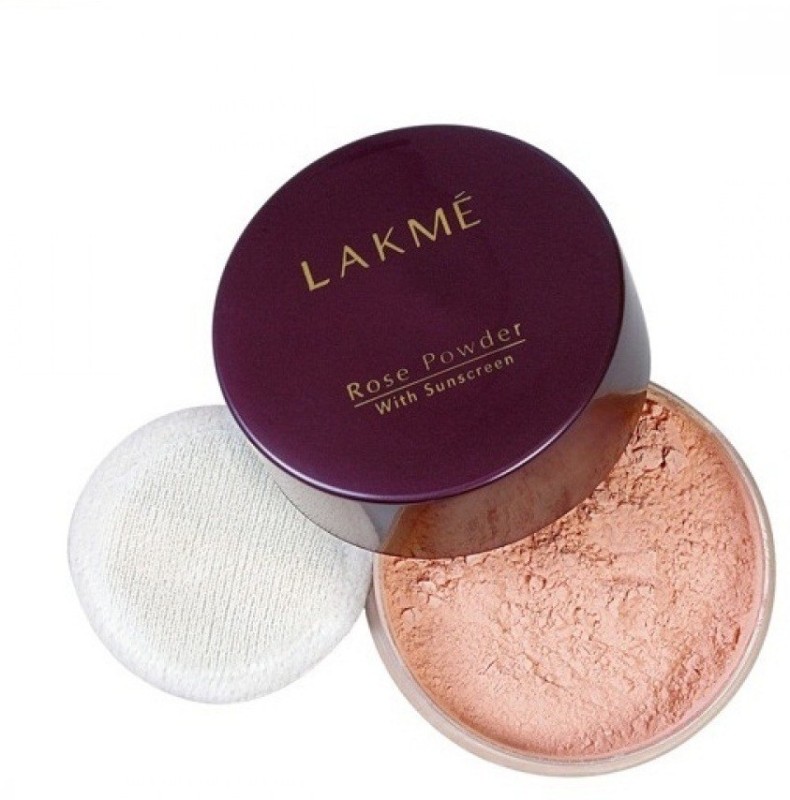 Lakme Rose Face Powder with Sun Screen Compact(Warm Pink, 40 g)