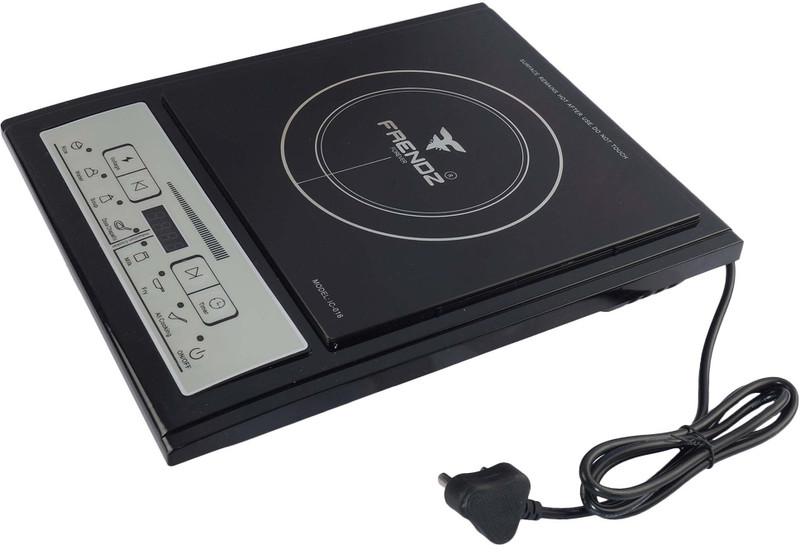 FRENDZ IC-016 Induction Cooktop(Black, Push Button)
